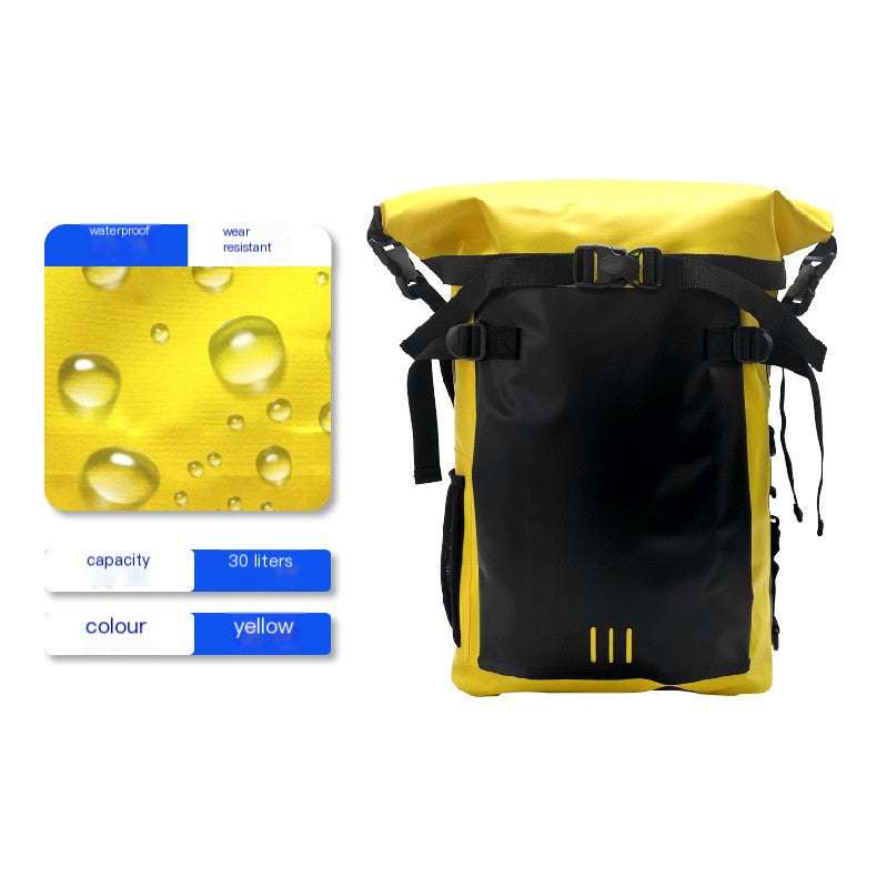 30L Waterproof PVC Backpack for Outdoor Sports