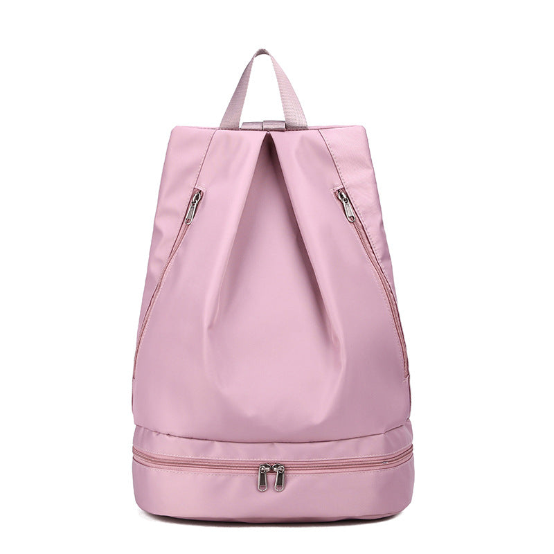 Fashionable Waterproof Sports Bag with Shoe Compartment