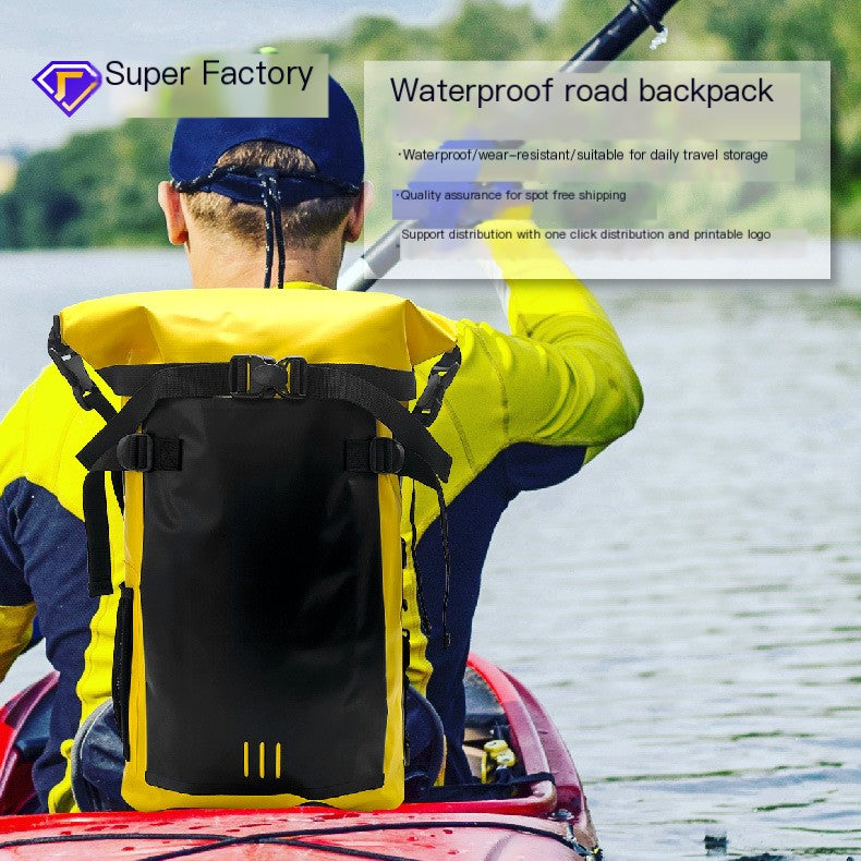 30L Waterproof PVC Backpack for Outdoor Sports